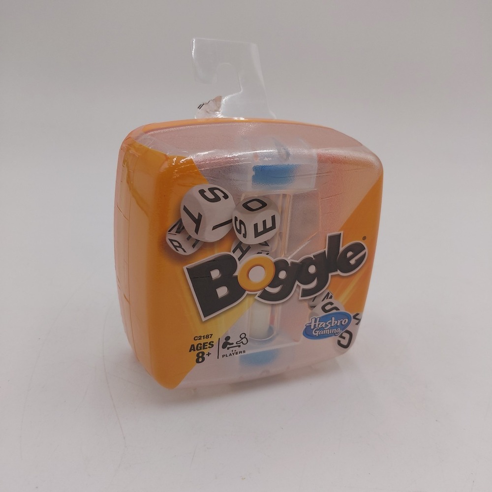 Boggle Travel Edition Game Word Dice Hasbro Gaming 2016 NOS New Sealed